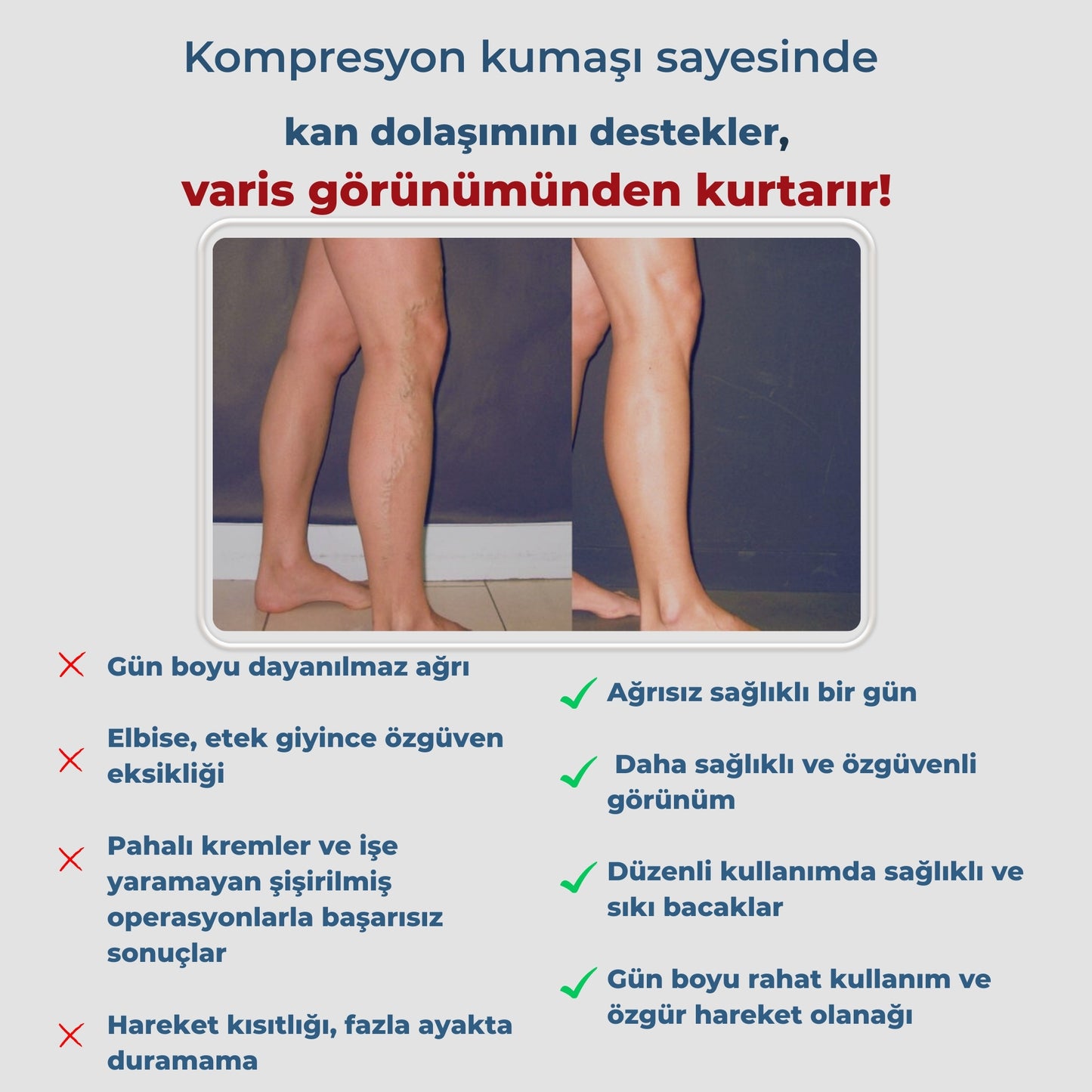 Feedenze 3'lü Etki Varis Çorabı
