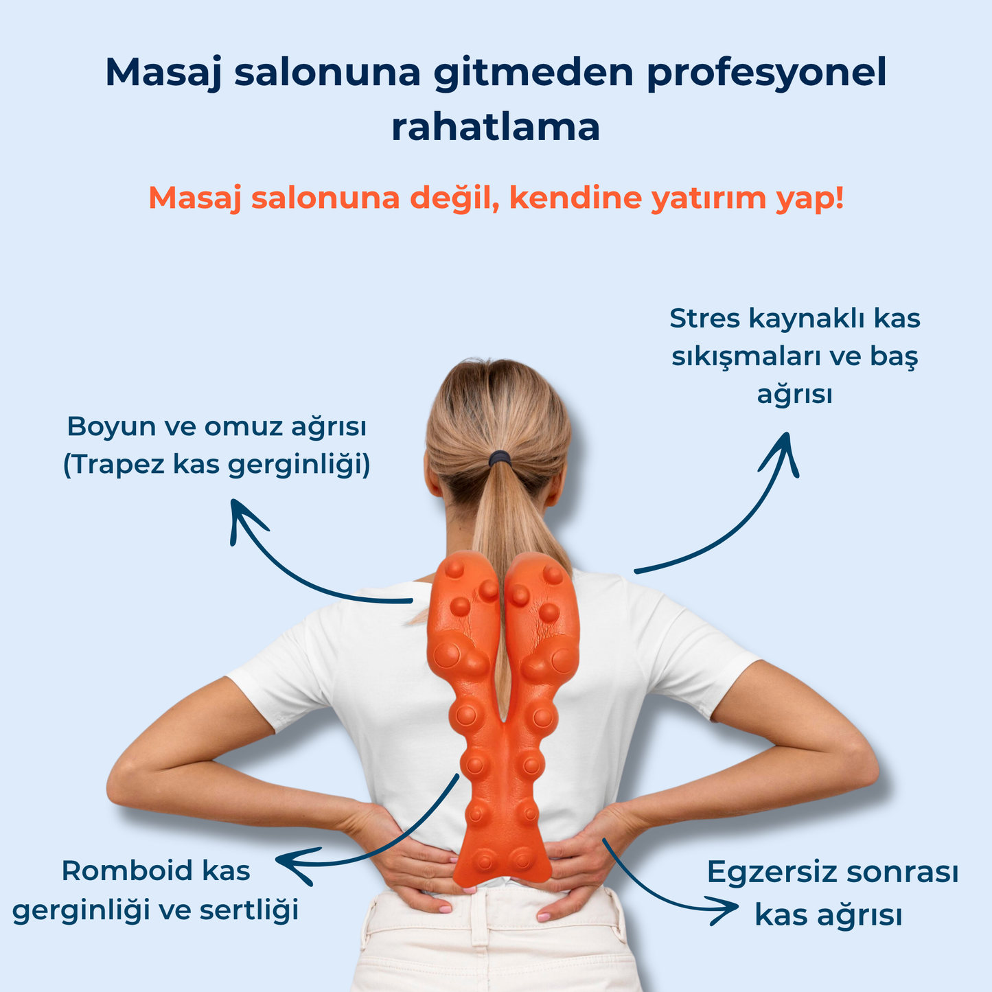 Evde Masör Rahatlığı - Boyun, Sırt ve Baş Ağrılarından Kurtulun