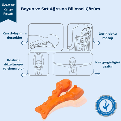 Evde Masör Rahatlığı - Boyun, Sırt ve Baş Ağrılarından Kurtulun