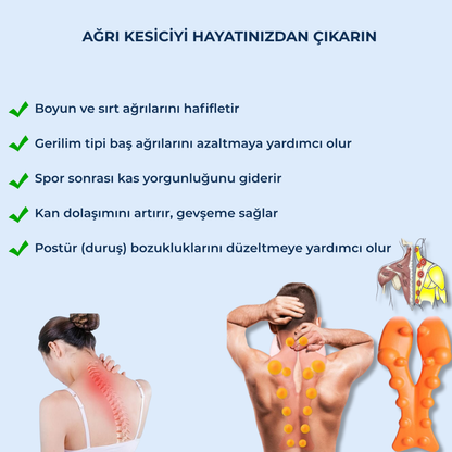 Evde Masör Rahatlığı - Boyun, Sırt ve Baş Ağrılarından Kurtulun